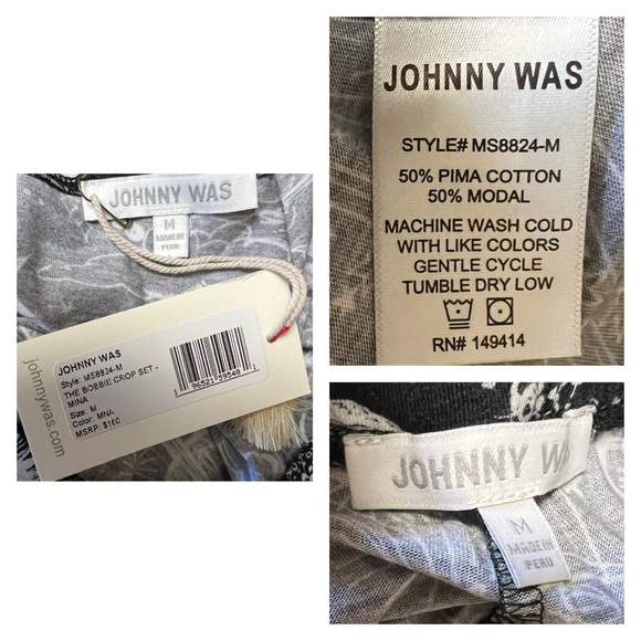 Johnny Was Bobbie Sleep Set M - Picture 15 of 15